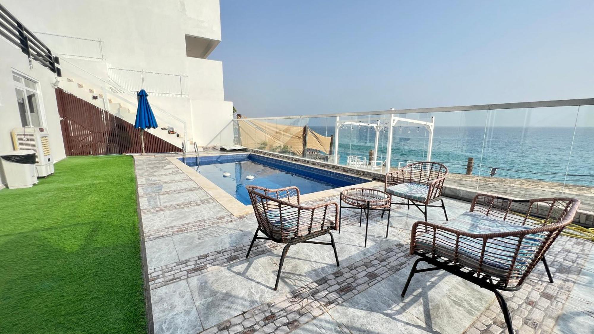 Wadi Shab Beach Villa Sur Esterno foto