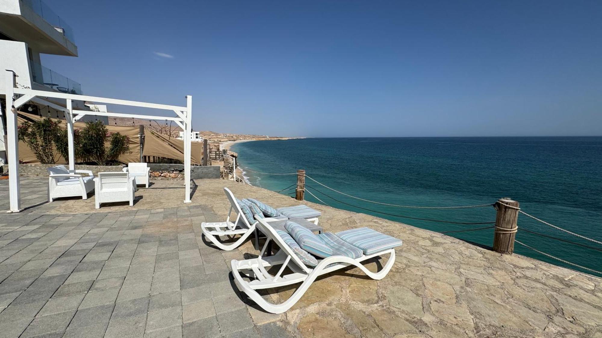 Wadi Shab Beach Villa Sur Esterno foto