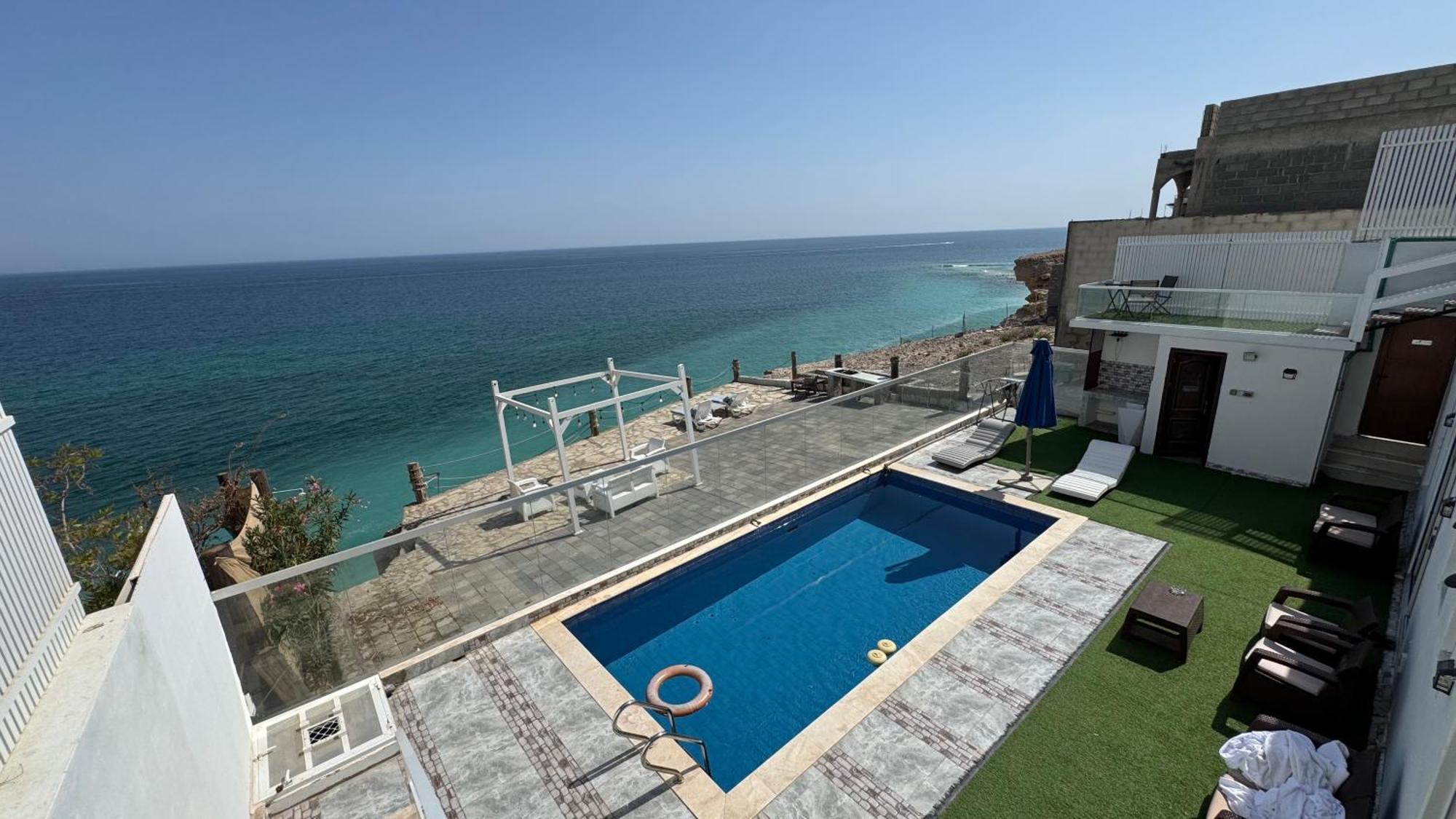 Wadi Shab Beach Villa Sur Esterno foto